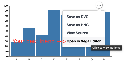 The Vega Editor